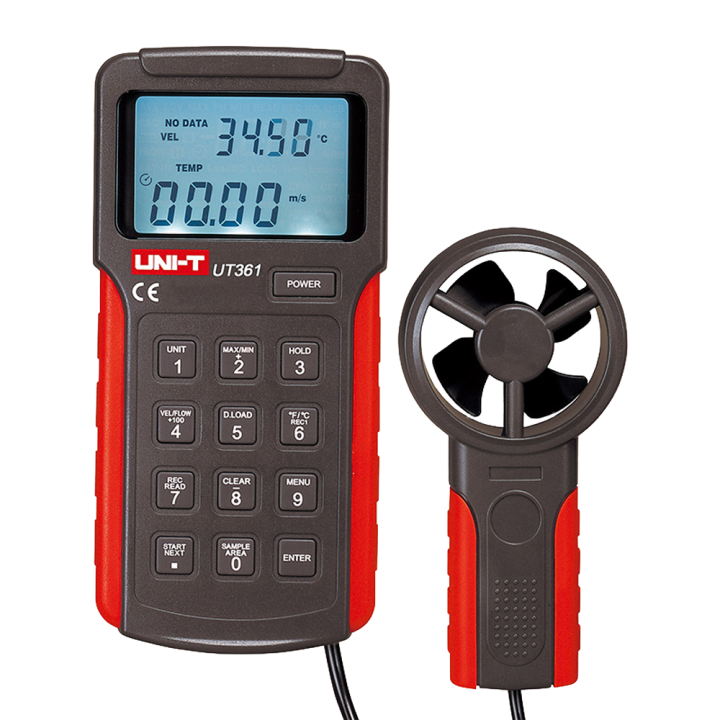 UNI-T UT361 UNI-T UT361 — Anémomètre de type Split | AVS Domotec