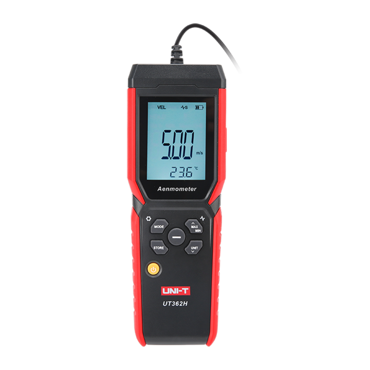 UNI-T UT362H UNI-T UT362H — Anémomètre à fil chaud | AVS Domotec