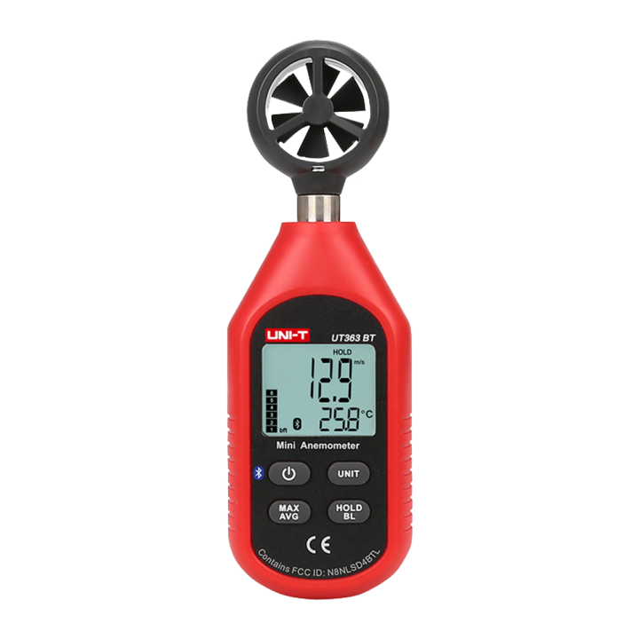 UNI-T UT363-BT UNI-T UT363-BT — Anémomètre manuel | AVS Domotec