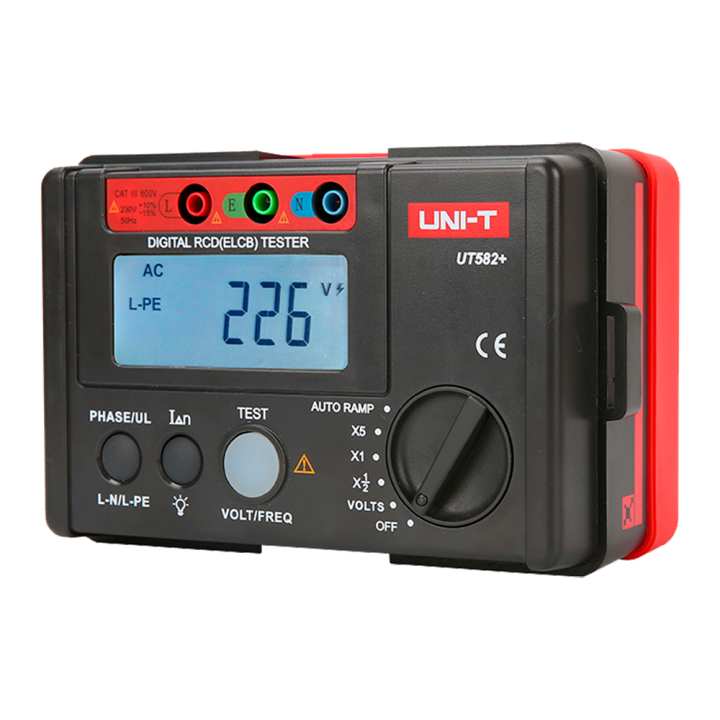 UNI-T UT582+ UNI-T UT582+ — Testeur de temps de déclenchement différen