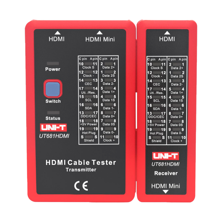 UNI-T UT681HDMI UNI-T UT681HDMI — Testeur de câbles | AVS Domotec