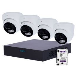 UNIARCH UV-NVRKIT108T-4 UNIARCH UV-NVRKIT108T-4 — Kit de vidéosurveill