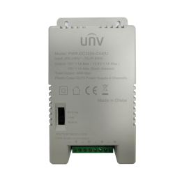 UNIVIEW UV-PWR-DC1204-C4-EU UNIVIEW UV-PWR-DC1204-C4-EU — Alimentation