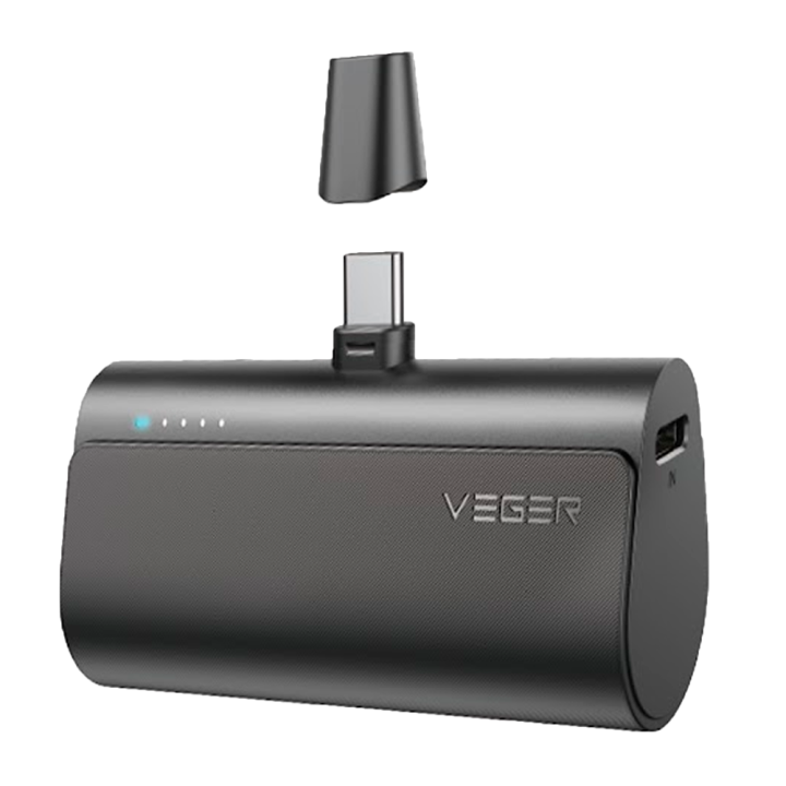VEGER VG-W0556 VEGER VG-W0556 — Mini batterie externe VEGER avec LED p