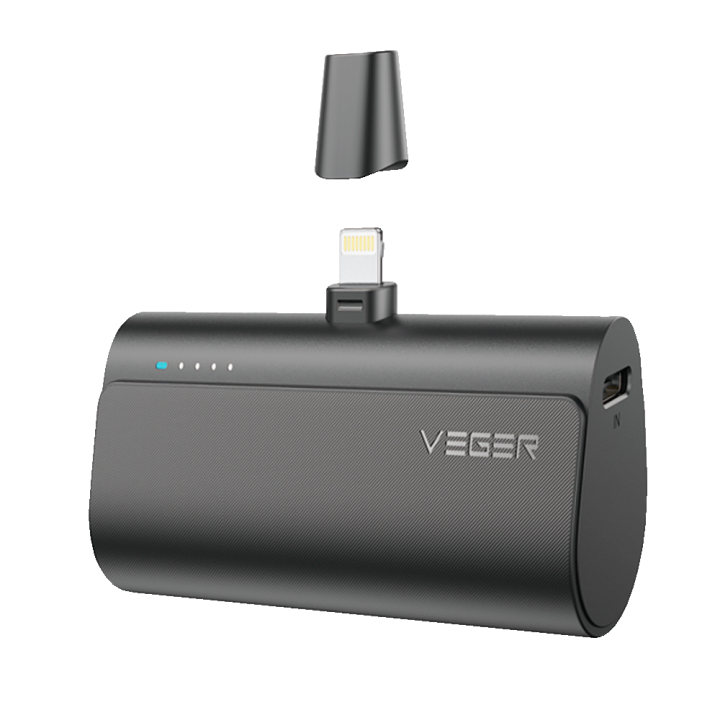 VEGER VG-W0556P VEGER VG-W0556P — Mini batterie externe VEGER avec LED