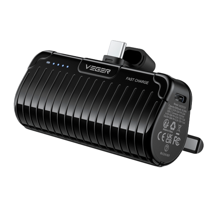 VEGER VG-W0558 VEGER VG-W0558 — Mini batterie externe VEGER avec LED p