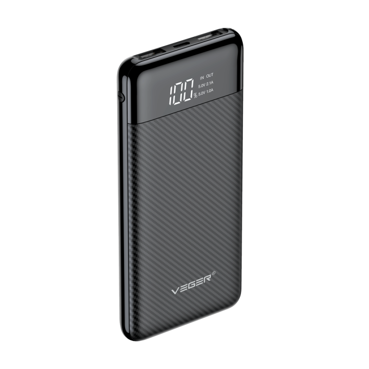 VEGER VG-W1087 VEGER VG-W1087 — Batterie externe VEGER avec écran LCD 