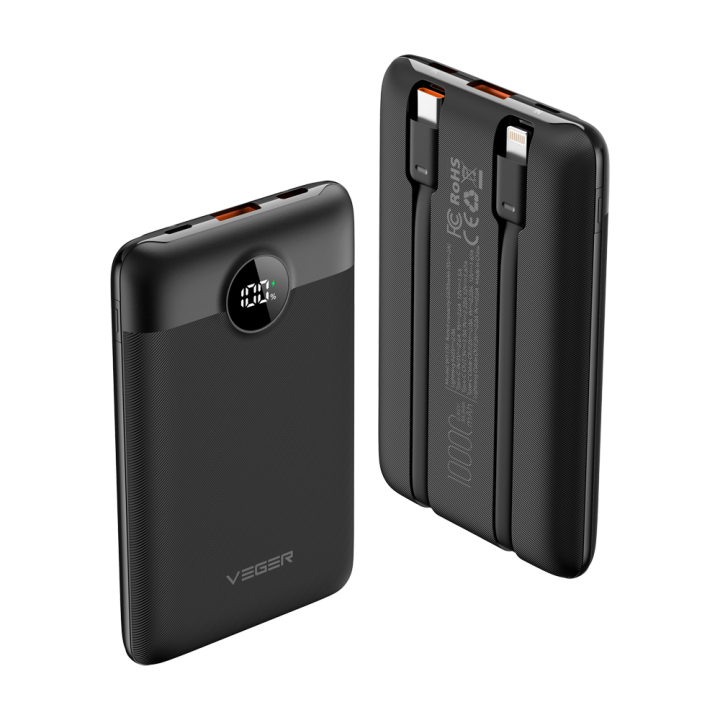 VEGER VG-W1170 VEGER VG-W1170 — Batterie externe VEGER avec écran LCD 