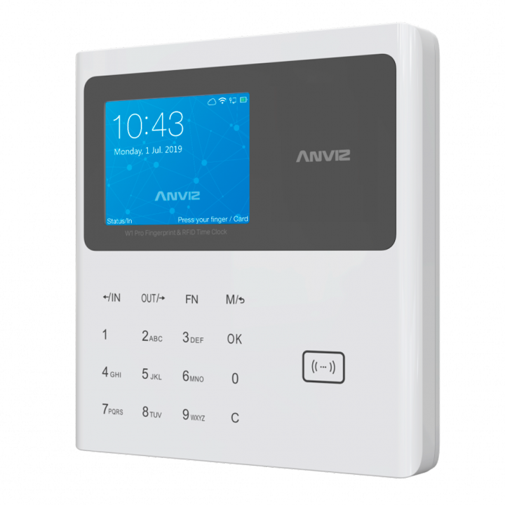 ANVIZ W1C-PRO ANVIZ W1C-PRO — Pointeuses | AVS Domotec