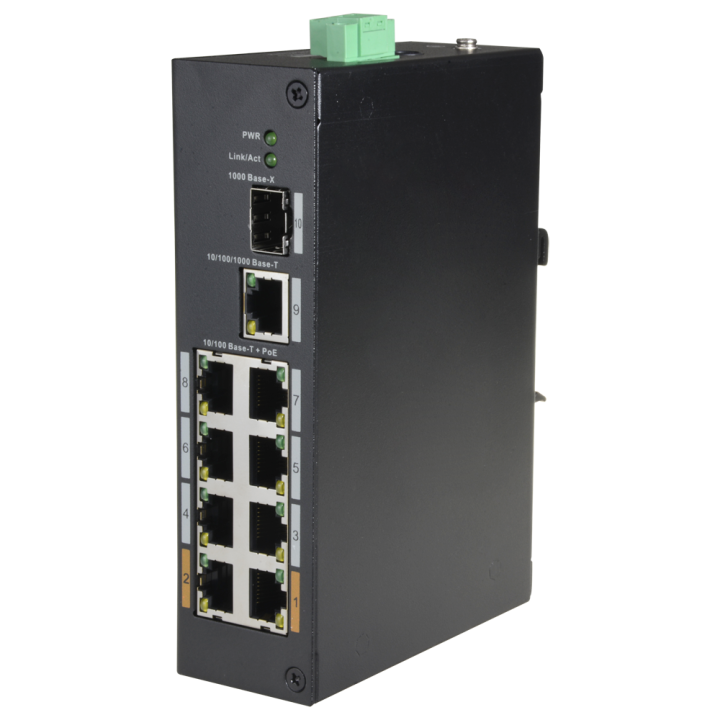 X-SECURITY XS-SW1008POE-96-DIN X-SECURITY XS-SW1008POE-96-DIN — Switch