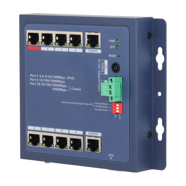 X-SECURITY XS-SWI1008HIPOE-MFC-90-DIN X-SECURITY XS-SWI1008HIPOE-MFC-9