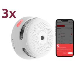 X-SENSE XS01-M-3PACK X-SENSE XS01-M-3PACK — Pack de 3 mini-détecteurs 
