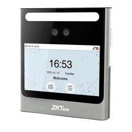 ZKTECO ZK-EFACE10 ZKTECO ZK-EFACE10 — Contrôle d'accès | AVS Domotec