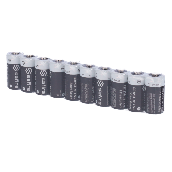 MARCA BLANCA 50XBATT-CR123A — Safire | AVS Domotec