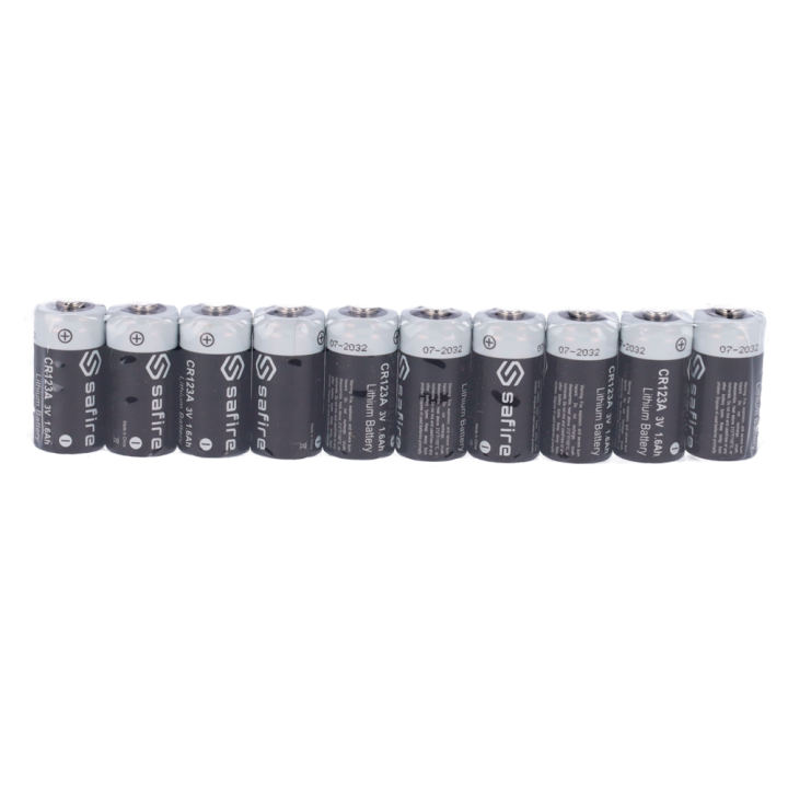 MARCA BLANCA 50XBATT-CR123A — Safire | AVS Domotec