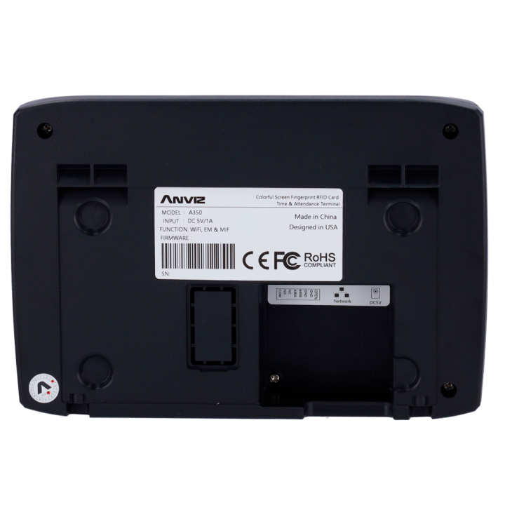 ANVIZ A350-BT-WIFI — Control de presencia | AVS Domotec