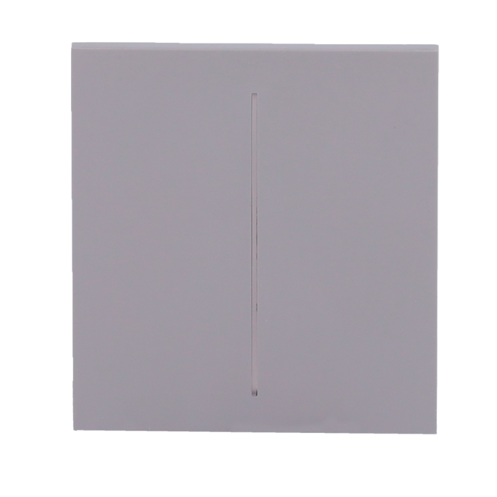 AJAX AJ-CENTERBUTTON-2G-GRE — Panneau tactile pour double interrupteur