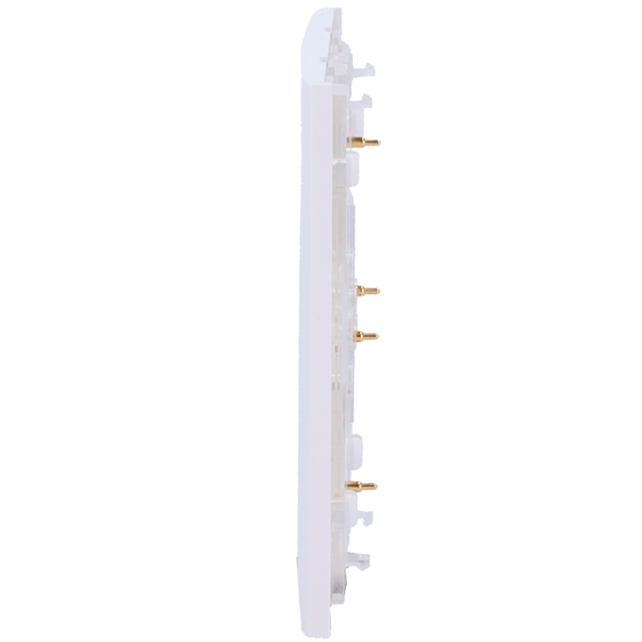 AJAX AJ-CENTERBUTTON-2G-W-VERT — Panneau tactile pour interrupteur dou