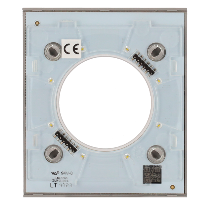 AJAX AJ-CENTERCOVER-SMART-E-GRE — Cache-prise central pour prise intel