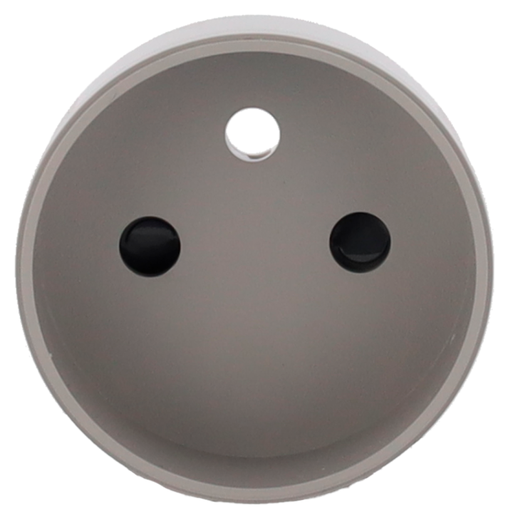 AJAX AJ-CENTERCOVER-SMART-E-GRE — Cache-prise central pour prise intel