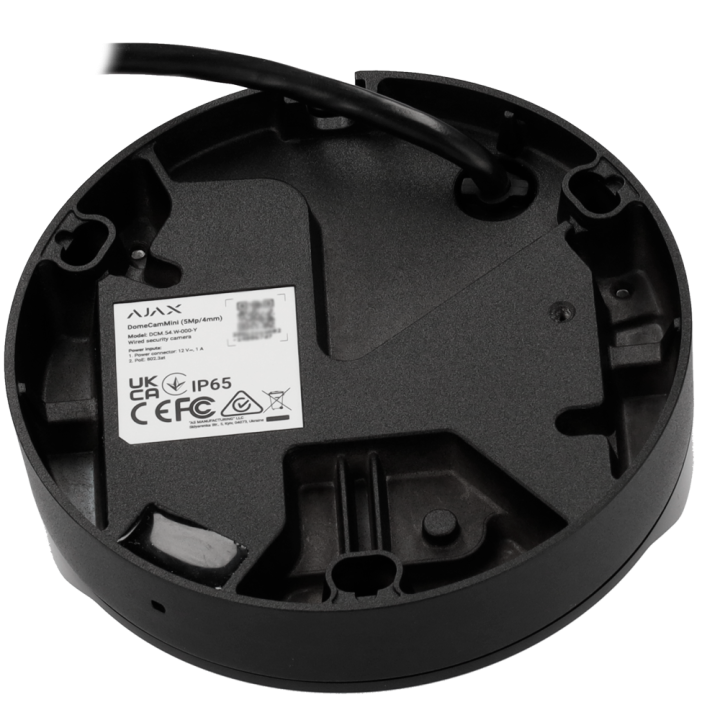 AJAX AJ-DOMECAM-MINI-8 — Caméra IP 8 Megapixel Ajax | AVS Domotec
