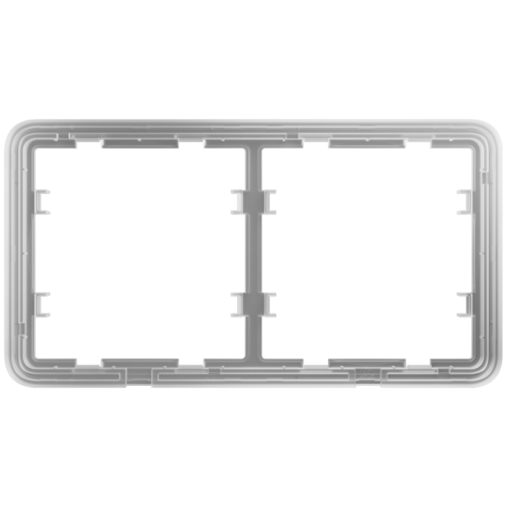 AJAX AJ-FRAME-2 — Cadre pour deux dispositifs | AVS Domotec
