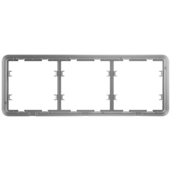 AJAX AJ-FRAME-3 — Cadre pour trois dispositifs | AVS Domotec