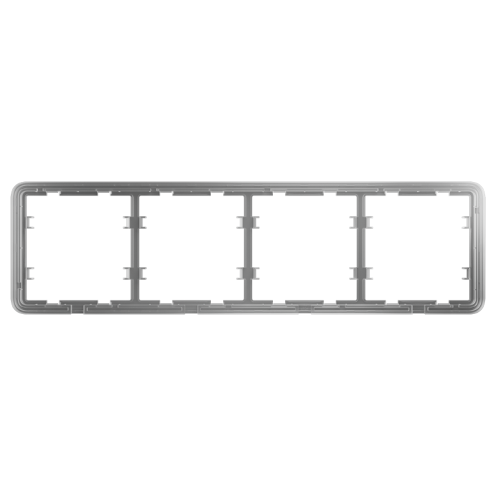 AJAX AJ-FRAME-4 — Cadre pour quatre dispositifs | AVS Domotec