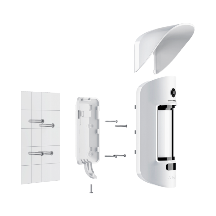 AJAX AJ-HOOD-MOTIONCAMOUTDOOR — Visière pour détecteur extérieur | AVS