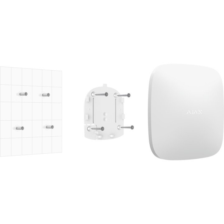 AJAX AJ-HUB2-4G — Centrale d'alarme professionnelle | AVS Domotec