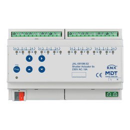 MDT JAL-0810M.02 KNX Jalousieaktor 230 V | 8-fach, Fahrtzeitmessung | 