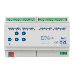 MDT JAL-0810.02 KNX Jalousieaktor 230 V | 8-fach | AVS Domotec