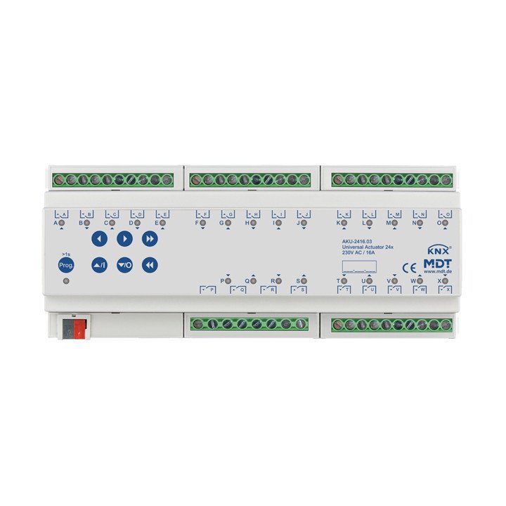 MDT AKU-2416.03 KNX-Universalaktor | 24-fach | AVS Domotec