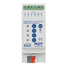 MDT AKD-0424R2.02 KNX-LED-Dimmaktor REG | 2/4 A | AVS Domotec