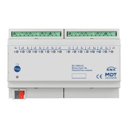 MDT BE-16000.02 KNX Binäreingang potentialfrei | 16-fach | AVS Domotec