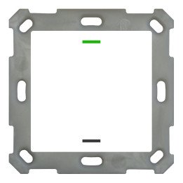 MDT BE-TAL55T1.01 KNX-Tastsensor Light 55 m. Temperaturs. | 1-fach, ne