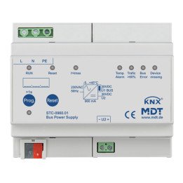 MDT STC-0960.01 KNX Busspannungsversorgung | 960 mA, Diagnosefunktion 