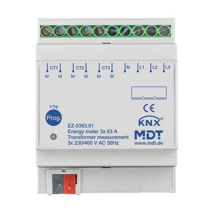MDT EZ-0363.01 Energiezähler | mit Wandlermessung | AVS Domotec