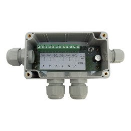 MDT SCN-RT6AP.01 Temperaturregler für PT1000 | 6-fach AP | AVS Domotec