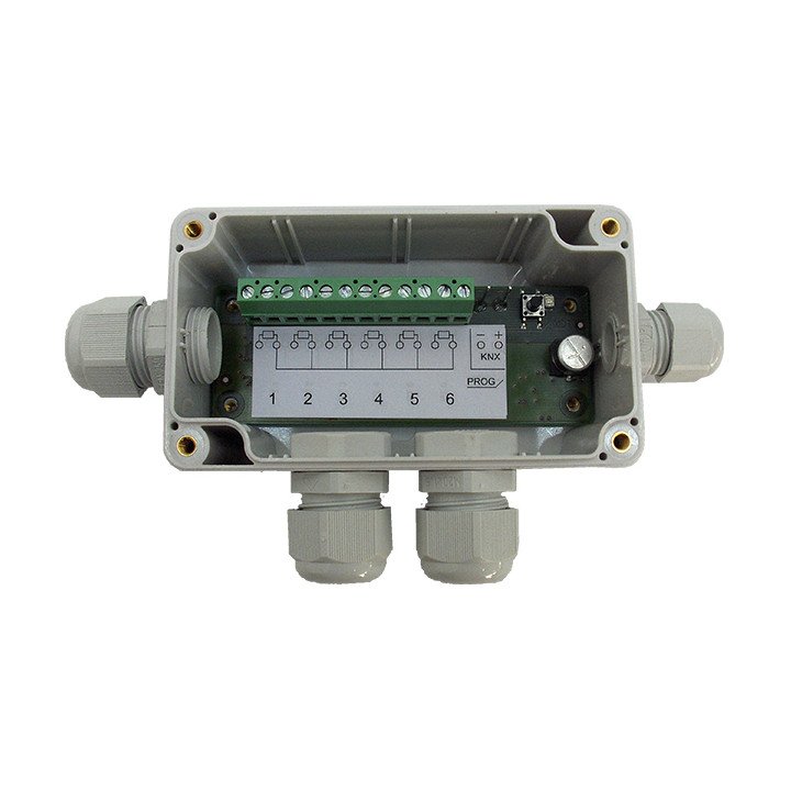 MDT SCN-RT6AP.01 Temperaturregler für PT1000 | 6-fach AP | AVS Domotec