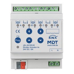 MDT JAL-0410D.02 KNX Jalousieaktor 24 V DC | 4-fach