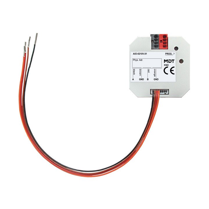 MDT AIO-0210V.01 KNX-Analog-Ein-/Ausgang UP 0-10 V | 2-fach | AVS Domo