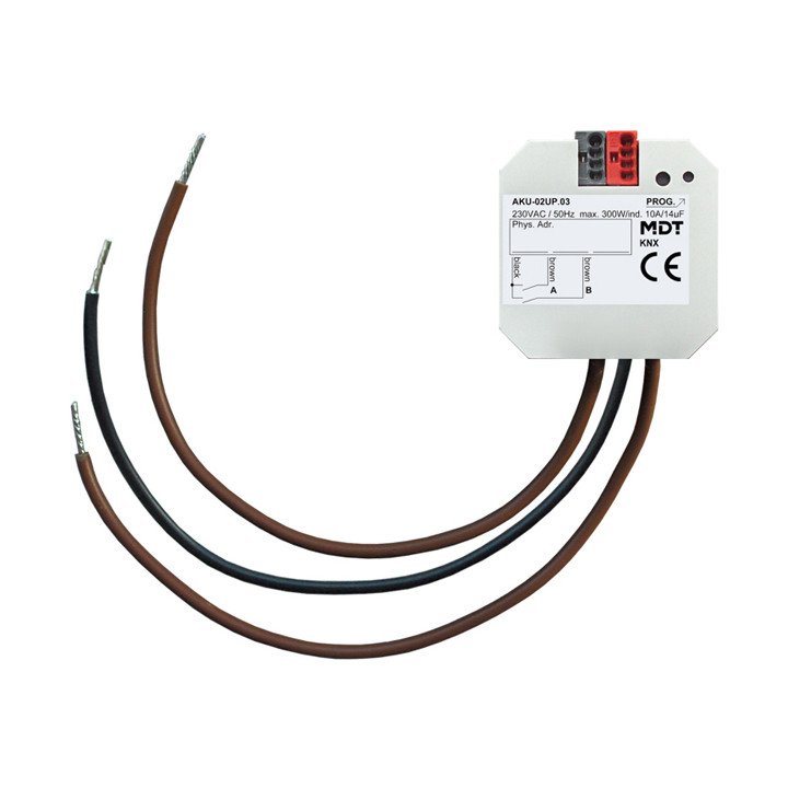 MDT AKU-02UP.03 KNX-Universalaktor UP | 2-fach | AVS Domotec