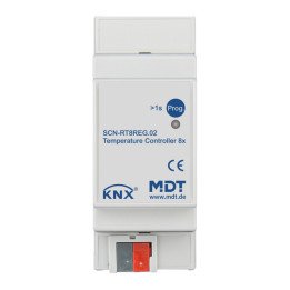 MDT SCN-RT8REG.02 KNX-Raumtemperaturregler REG | 8-fach | AVS Domotec