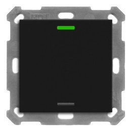 MDT BE-TAL55T106.01 KNX-Tastsensor Light 55 m. Temperaturs. | 1-fach, 