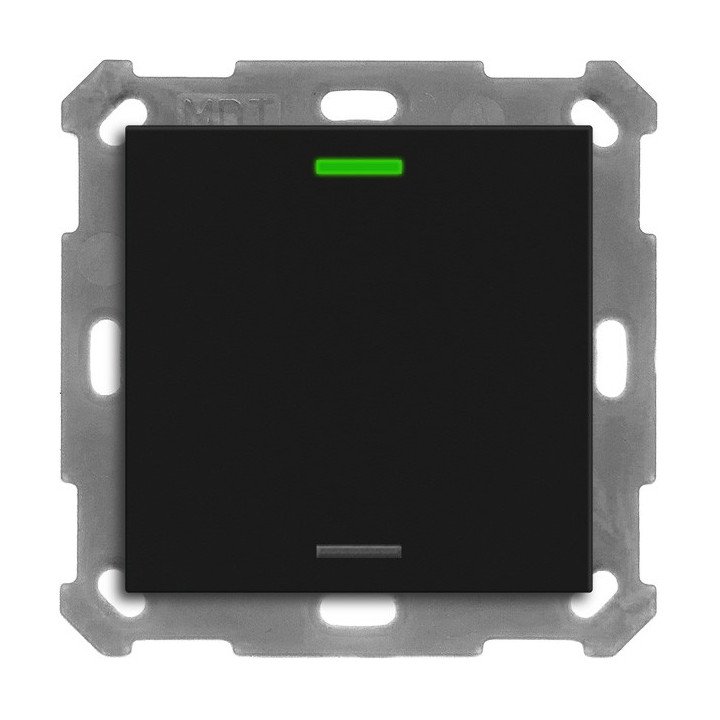 MDT BE-TAL55T106.01 KNX-Tastsensor Light 55 m. Temperaturs. | 1-fach, 
