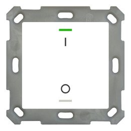 MDT BE-TAL55T1.B1 KNX-Tastsensor Light 55 m. Temperaturs. | 1-fach, IO