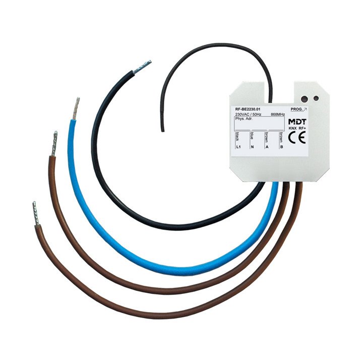 MDT RF-BE2230.01 KNX-RF Funk-Tasterinterface | 2-fach | AVS Domotec