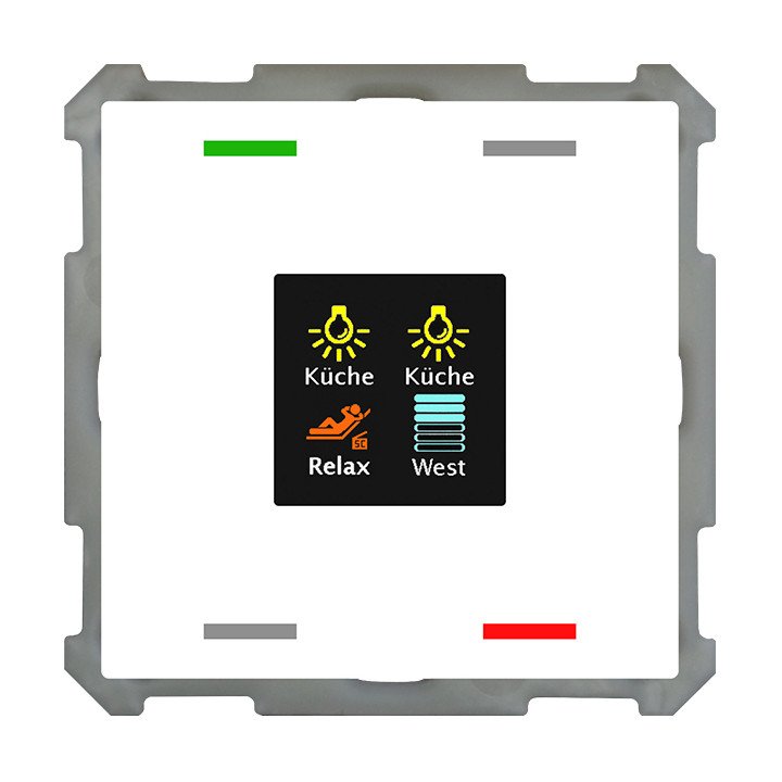 MDT BE-TAS6304.01 KNX-Tastsensor Smart 63 | Standard | AVS Domotec