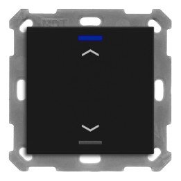 MDT BE-TAL550106.A1 KNX-Tastsensor Light 55 | 1-fach, Pfeile | schwarz